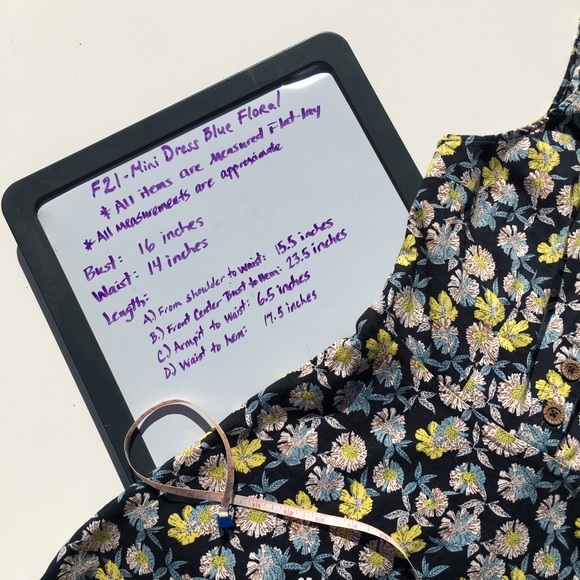 Forever 21 Floral Dress Size Medium - Picture 14 of 14